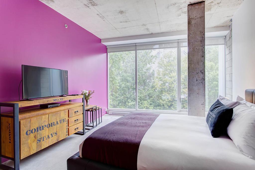 Loft4U Apartments By Corporatestays มอนทรีอัล ห้อง รูปภาพ